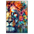 Led Wandbild Floraler Loewe Hochformat Produktvorschau Frontal