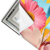 Led Wandbild Florales Frauenportraet Erika Schmal Materialvorschau