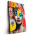 Led Wandbild Florales Frauenportraet Fiona Hochformat Produktvorschau Seitlich