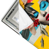 Led Wandbild Florales Frauenportraet Fiona Quadrat Materialvorschau