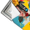 Led Wandbild Florales Frauenportraet Fiona Querformat Materialvorschau