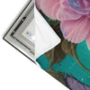 Led Wandbild Florales Frauenportraet Miona Panorama Materialvorschau