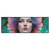 Led Wandbild Florales Frauenportraet Miona Panorama Produktvorschau Frontal