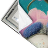 Led Wandbild Florales Frauenportraet Miona Schmal Materialvorschau