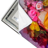 Led Wandbild Florales Frauenportraet Rosalie Hochformat Materialvorschau