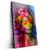 Led Wandbild Florales Frauenportraet Rosalie Hochformat Produktvorschau Seitlich