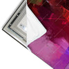 Led Wandbild Florales Frauenportraet Rosalie Panorama Materialvorschau
