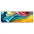 Led Wandbild Fluid Art Am Strand Panorama Produktvorschau Frontal