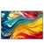 Led Wandbild Fluid Art Am Strand Querformat Produktvorschau Frontal