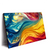 Led Wandbild Fluid Art Am Strand Querformat Produktvorschau Seitlich