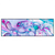Led Wandbild Fluid Art Bubbless Aquamarin Panorama Produktvorschau Frontal