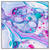 Led Wandbild Fluid Art Bubbless Aquamarin Quadrat Produktvorschau Frontal
