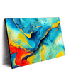 Led Wandbild Fluid Art Floral No 2 Querformat Produktvorschau Seitlich