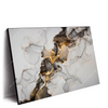 Led Wandbild Fluid Art Gold Querformat Produktvorschau Seitlich