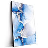 Led Wandbild Fluid Art Winter Wonderland Hochformat Produktvorschau Seitlich