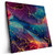 Led Wandbild Fluid Fantasia Quadrat Produktvorschau Seitlich