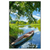 Led Wandbild Flusslandschaft Hochformat Produktvorschau Frontal