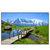 Led Wandbild Franzoesische Alpen Querformat Produktvorschau Frontal