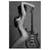 Led Wandbild Frau Gitarre Hochformat Produktvorschau Frontal