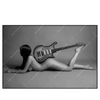 Led Wandbild Frau Gitarre No 2 Querformat Produktvorschau Frontal