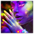 Led Wandbild Frau Im Neonlicht Quadrat Produktvorschau Frontal