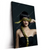 Led Wandbild Frau Mit Gelber Schlange Hochformat Produktvorschau Seitlich