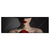 Led Wandbild Frau Mit Hut Rose Panorama Produktvorschau Frontal