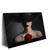Led Wandbild Frau Mit Hut Rose Querformat Produktvorschau Seitlich