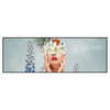Led Wandbild Frauenportrait Mit Blumen Panorama Produktvorschau Frontal