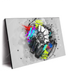 Led Wandbild Freiheitsstatue Pop Art No 1 Querformat Produktvorschau Seitlich