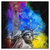 Led Wandbild Freiheitsstatue Pop Art No 2 Quadrat Produktvorschau Frontal