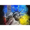 Led Wandbild Freiheitsstatue Pop Art No 2 Querformat Motivvorschau