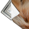 Led Wandbild Friedlicher Fuchs Und Blumen Schmal Materialvorschau