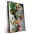 Led Wandbild Frische Gemuese Explosion Hochformat Produktvorschau Seitlich