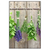 Led Wandbild Frische Kraeuter An Holzstange Hochformat Produktvorschau Frontal