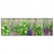 Led Wandbild Frische Kraeuter An Holzstange Panorama Produktvorschau Frontal