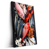 Led Wandbild Frischer Fisch Und Meeresfruechte Hochformat Produktvorschau Seitlich