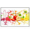 Led Wandbild Fruchtspritzer Querformat Produktvorschau Frontal
