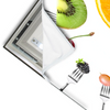 Led Wandbild Fruechte Auf Gabeln Querformat Materialvorschau