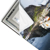 Led Wandbild Fruehling In Norwegen Quadrat Materialvorschau