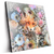 Led Wandbild Fuchs Blumen Quadrat Produktvorschau Seitlich