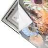 Led Wandbild Fuchs Blumen Querformat Materialvorschau