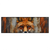 Led Wandbild Fuchs Grunge Stil Panorama Produktvorschau Frontal