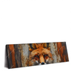 Led Wandbild Fuchs Grunge Stil Panorama Produktvorschau Seitlich