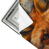 Led Wandbild Fuchs Grunge Stil Schmal Materialvorschau
