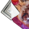 Led Wandbild Fuchs In Farbnebel Hochformat Materialvorschau