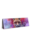 Led Wandbild Fuchs In Farbnebel Panorama Produktvorschau Seitlich