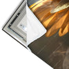 Led Wandbild Fuchs Mit Goldenen Fluegeln Panorama Materialvorschau
