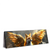 Led Wandbild Fuchs Mit Goldenen Fluegeln Panorama Produktvorschau Seitlich