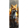 Led Wandbild Fuchs Mit Goldenen Fluegeln Schmal Motivvorschau